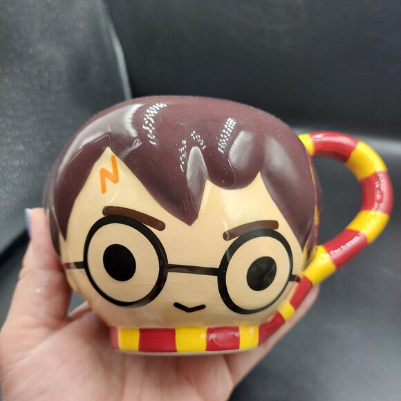 Harry Potter Ceramic 3D Face Figural Coffee Mug Modern Gourmet Foods Dolomite - Picture 1 of 6